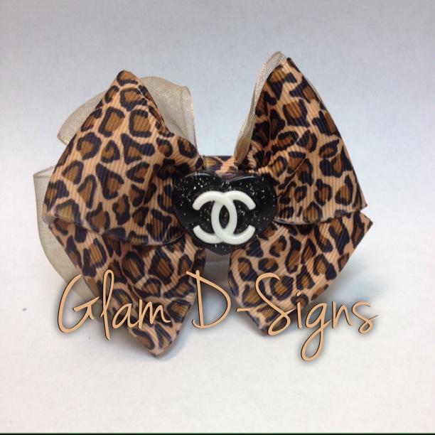 Cheetah and Chanel bow